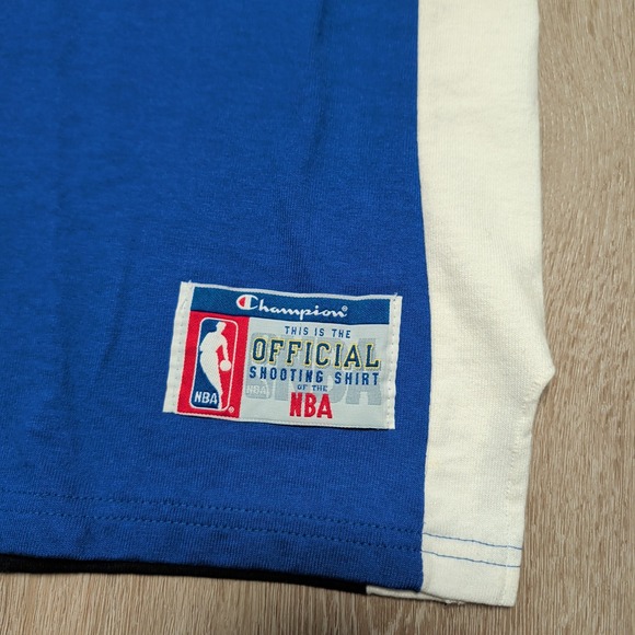 Vintage 90s Champion Orlando Magic Shooting Shirt Mens XL V-Neck Heavyweight NBA - Picture 5 of 8